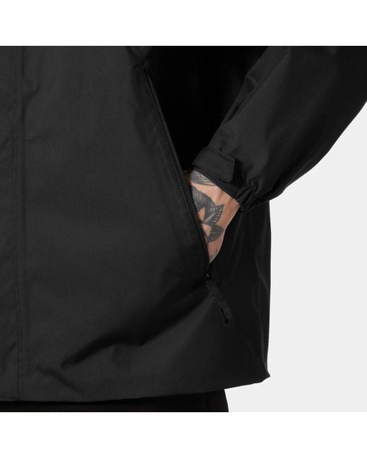 Helly Hansen Men's Ervik Fully Waterproof Jacket Black for men