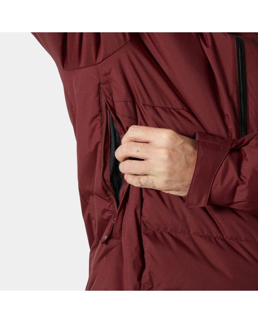 Helly Hansen Red Kvitfjell Race Puffy Ski Jacket for men