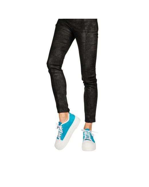 Henry Beguelin Blue Sneaker Grattato