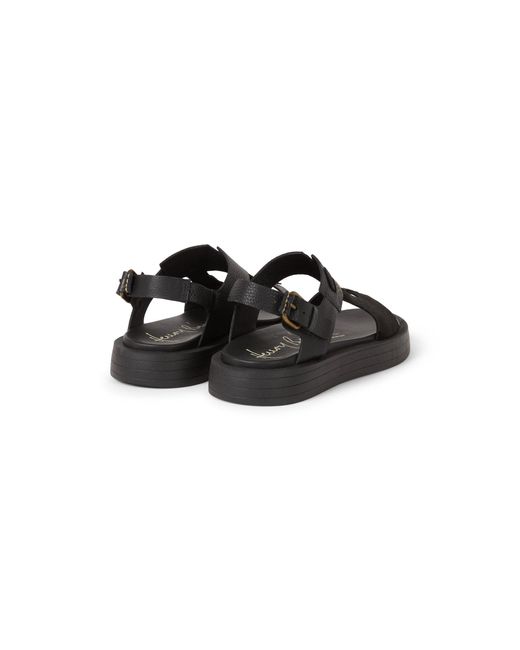 Henry Beguelin Green Muflone & Suede Sandal