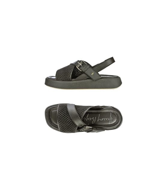 HENRY BEGUELIN ARCHIVE Black Sandal Mesh