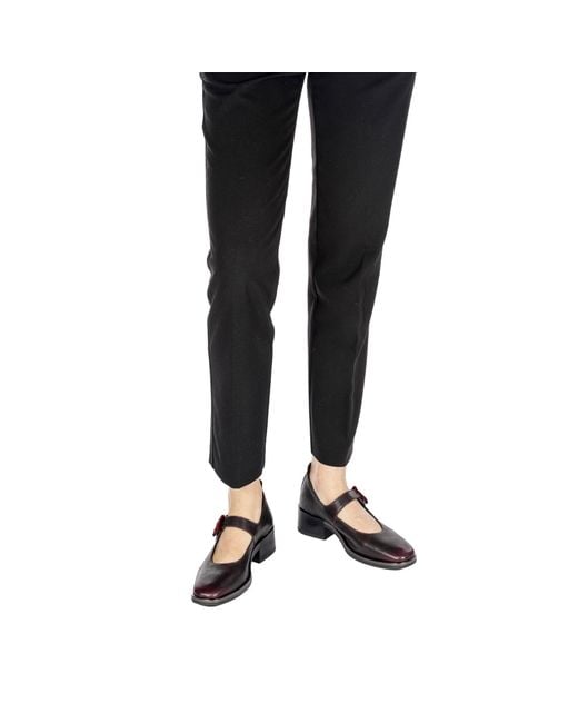 Henry Beguelin Brown Buckle Pump