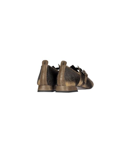 Henry Beguelin Natural Buckle Strap Flat