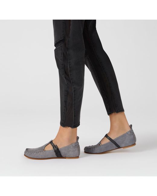 Henry Beguelin Metallic Cut-Out Mocassin Nabuck Resinato