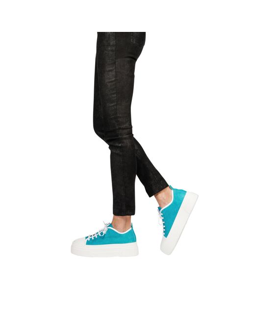 Henry Beguelin Blue Sneaker Grattato