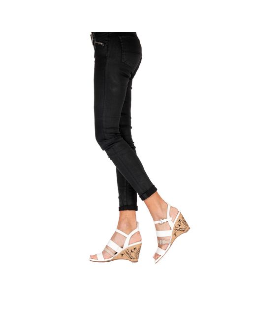 HENRY BEGUELIN ARCHIVE Purple Wedge Sandal Old Iron