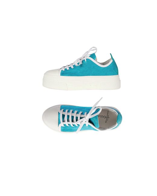 Henry Beguelin Blue Sneaker Grattato