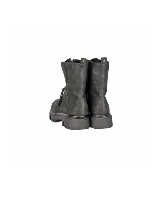HENRY BEGUELIN ARCHIVE Black Bootie Zip Grattato