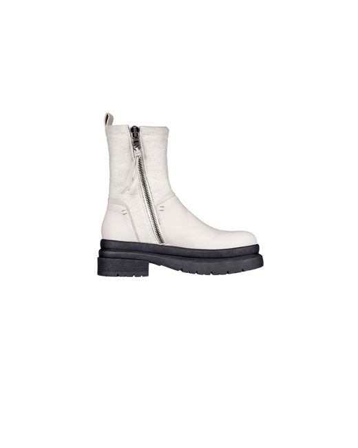 HENRY BEGUELIN ARCHIVE White Bootie Mousse Chalk