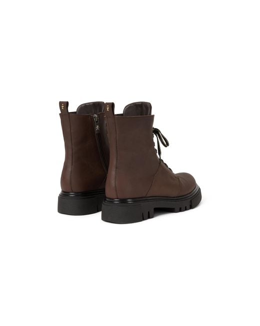 Henry Beguelin Brown Combat Boot