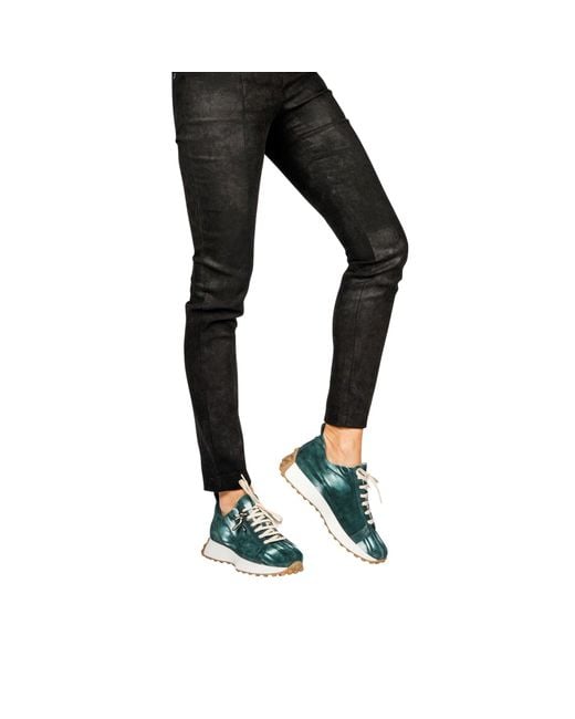 HENRY BEGUELIN ARCHIVE Green Sneaker Tie Dye