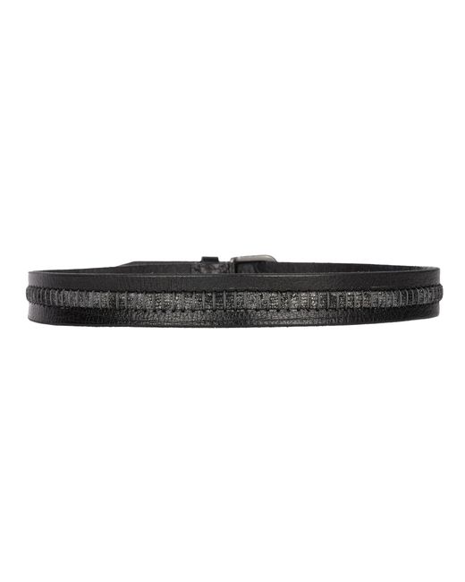 Henry Beguelin Black New Malawie H 3.5 Bufalo Python Print