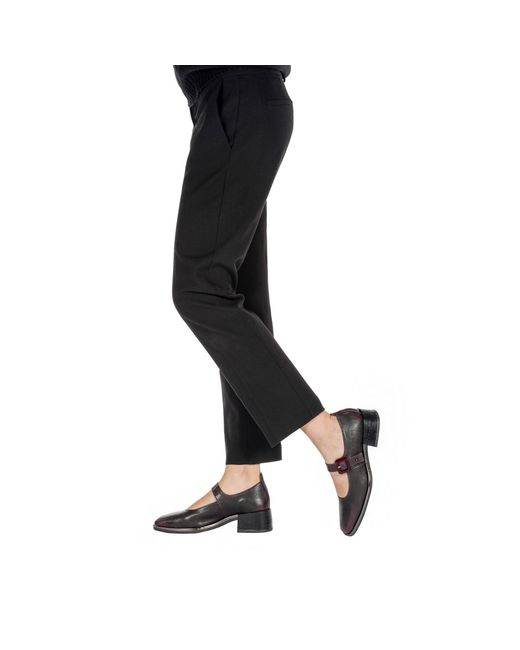 Henry Beguelin Brown Buckle Pump