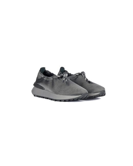 HENRY BEGUELIN ARCHIVE Gray Slip On Sneaker Nylon