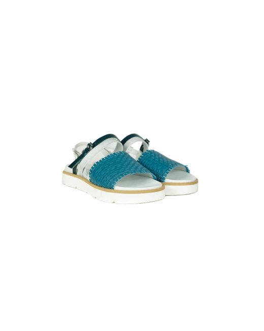 HENRY BEGUELIN ARCHIVE Blue Sandal Intreccio Soft Light
