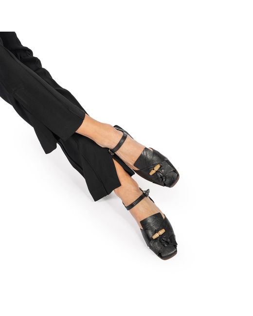 Henry Beguelin Metallic Slingback Toggle Patch Lux