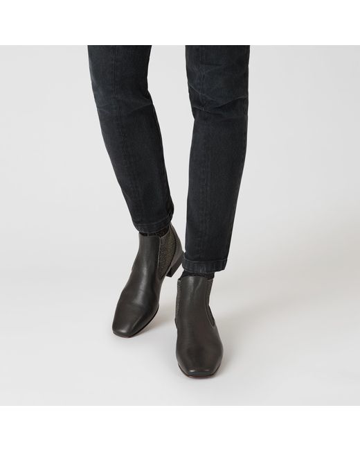 Henry Beguelin Black Ankle Boot