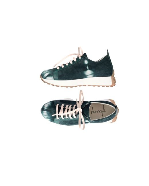 HENRY BEGUELIN ARCHIVE Green Sneaker Tie Dye