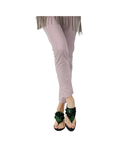 HENRY BEGUELIN ARCHIVE Green Thong Sandal Flowers Ranch