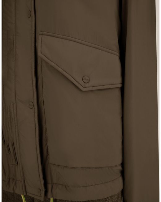 Herno Brown Ecoage Jacket