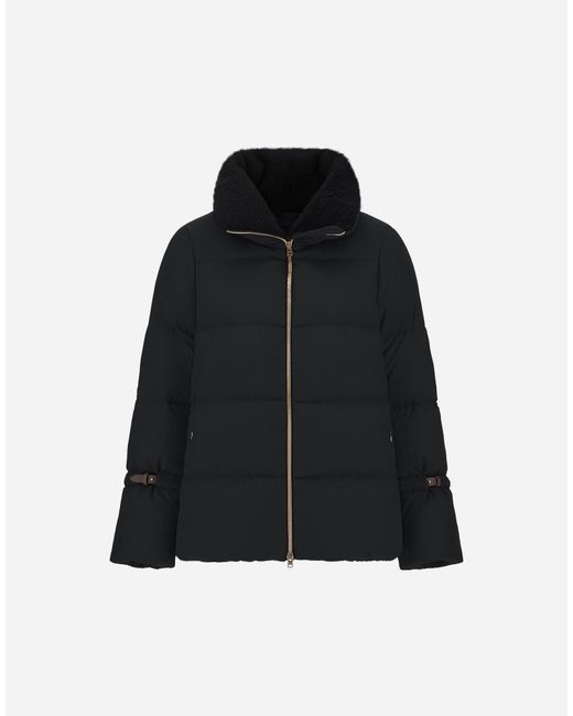 Herno Black Super-Matt Nylon Jacket