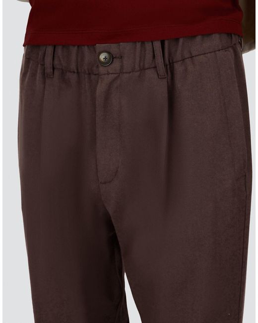 Herno Brown Trousers for men