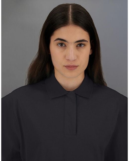 Herno Gray Laminar Polo Shirt