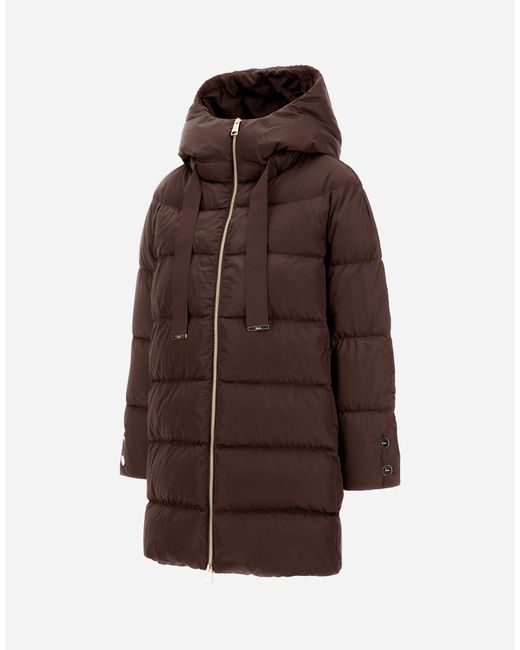 Herno Brown A-Shape Jacket