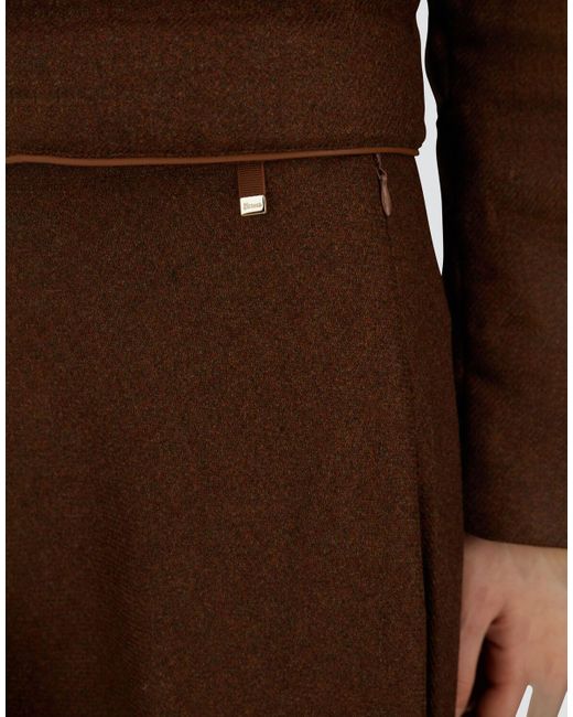 Herno Brown Skirt