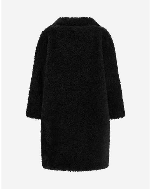 Herno Black Single-Breasted Coat