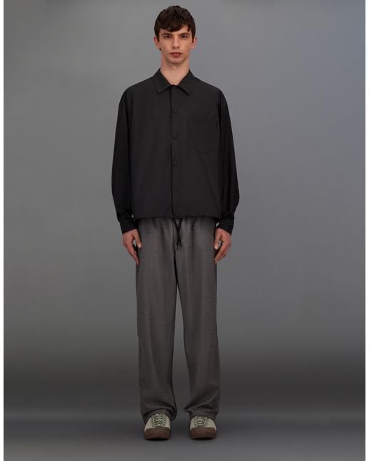 Herno Black Laminar Shirt