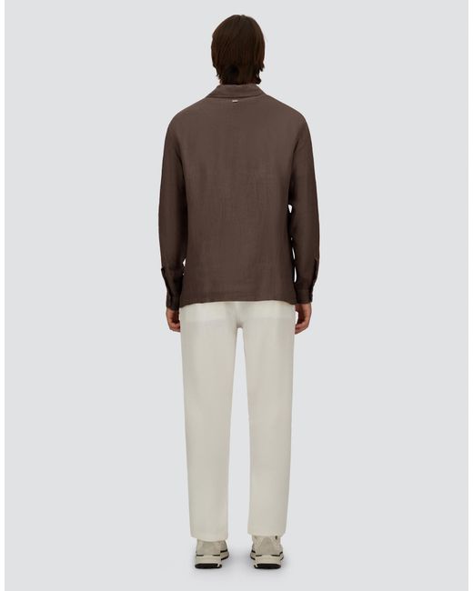 Herno Brown Field Jacket for men