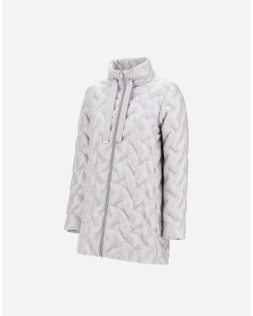Herno White Resort A-Shape Jacket