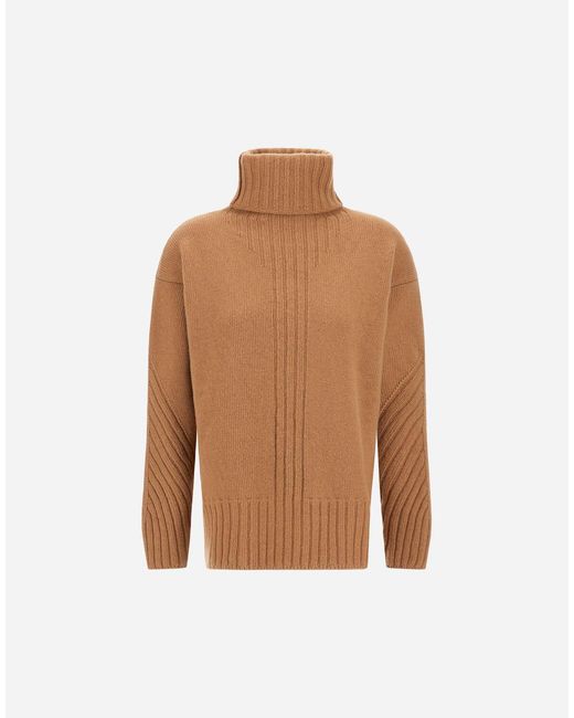 Herno Brown Turtleneck Sweater
