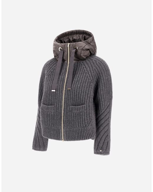 Herno Gray Cardigan