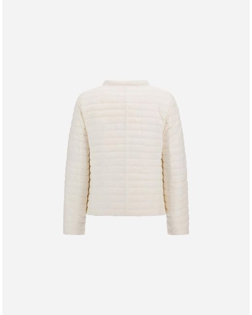 Herno White Reversible Jacket