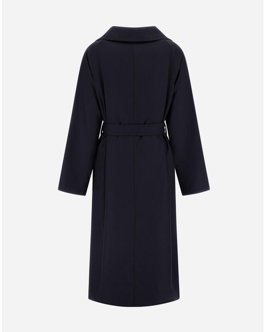Herno Blue Reversible Trench