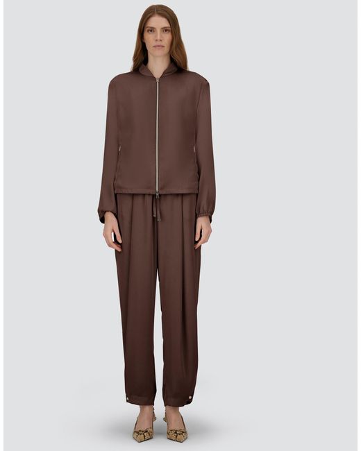 Herno Brown Resort Bomber Jacket