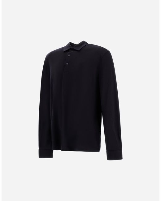 Herno Blue Resort Polo Shirt for men