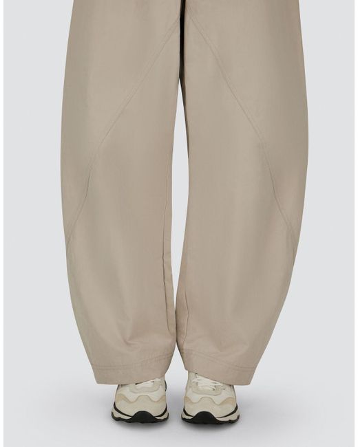 Herno Natural Waxed Tech Cotton Trousers