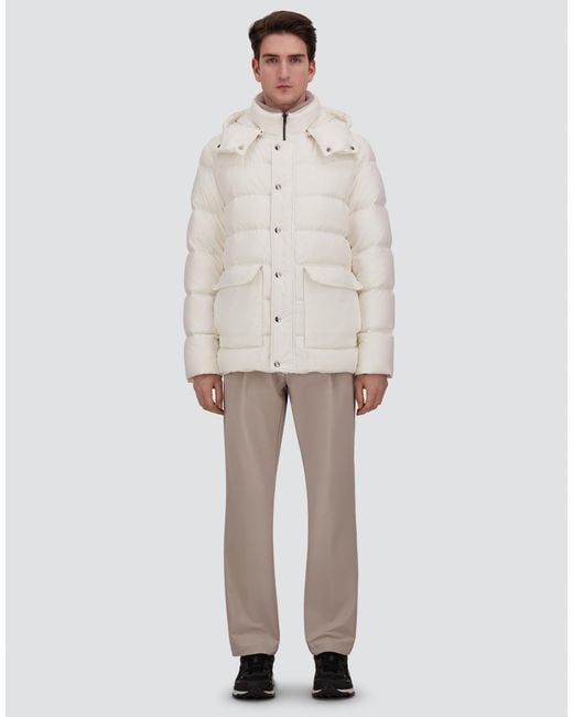 Herno White Parka for men