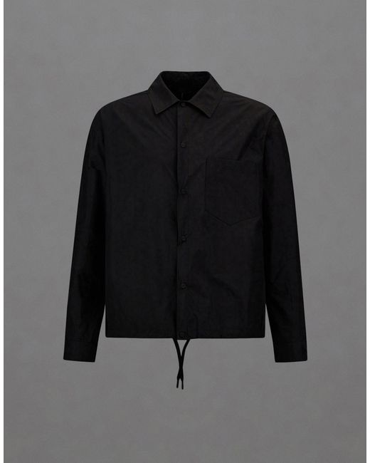 Herno Black Laminar Shirt