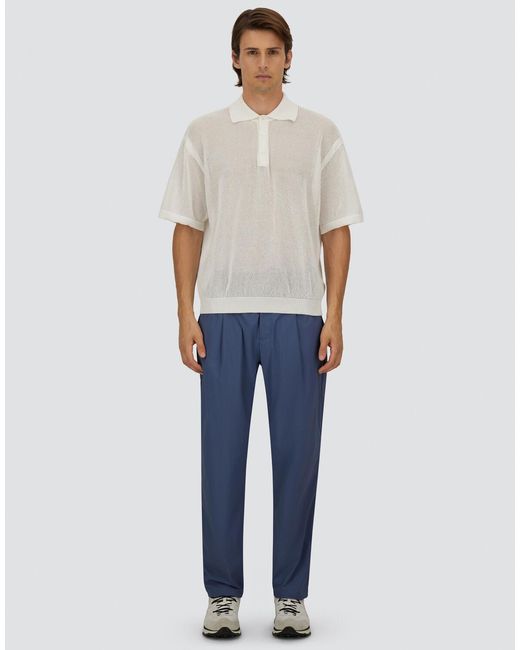 Herno Blue Trousers for men