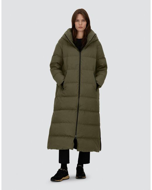 Herno Green Long Jacket
