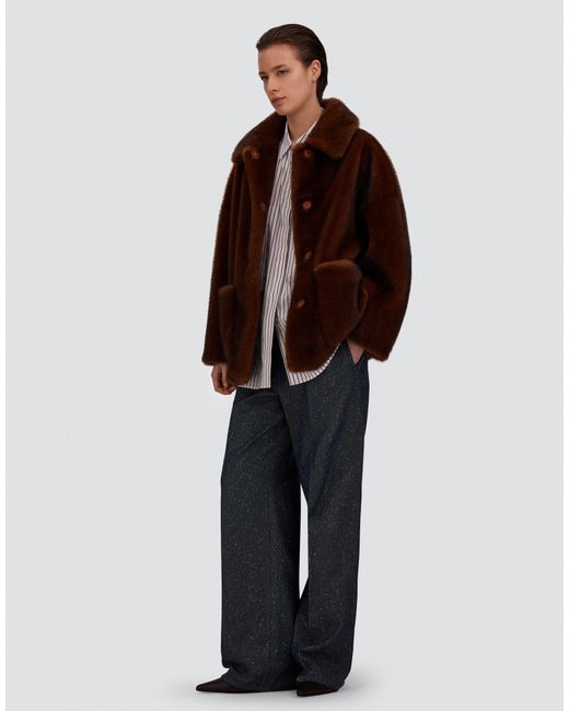 Herno Brown Short Coat