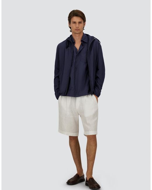 Herno Blue Shacket for men