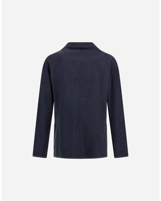 Herno Blue Blazer for men