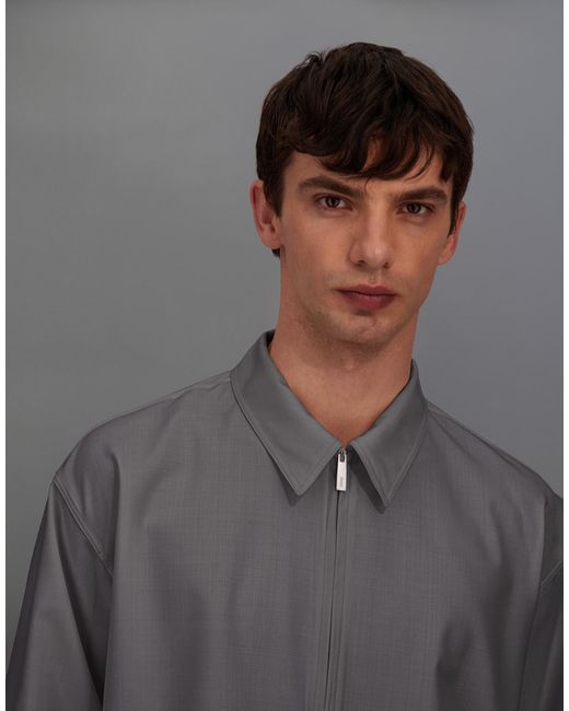 Herno Gray Laminar Shirt