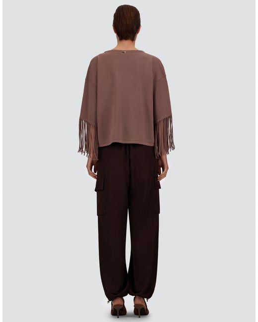 Herno Pink Wool And Cashmere Stocking-Stitch Jumper