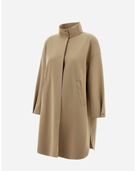 Herno Natural First-act Pef High-neck Coat